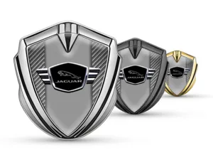 Jaguar Metallico Cupolato Emblema Stile Pro Base Inox